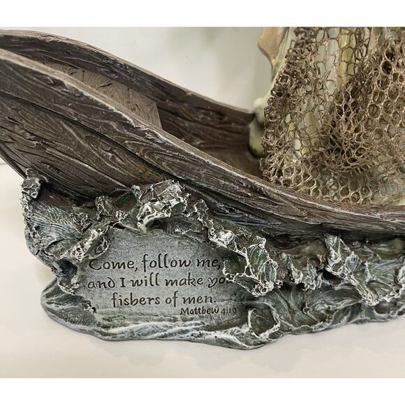 Roman Joseph's Studio Fisherman Jesus Christ Religious Figure 11” Religious - Picture 5 of 5